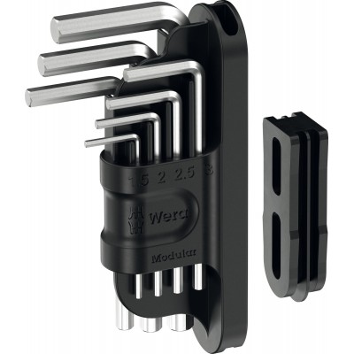Tool-Check Modular Llaves acodadas Hex-Plus 1, 7 piezas