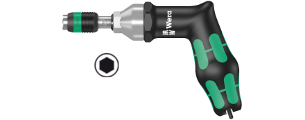 Mango de Pistola, Destornilladores dinamométricos ajustables (3,0_8,8 Nm) con portapuntas Rapidaptor